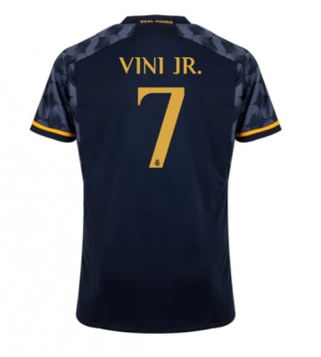 Real Madrid Vinicius Junior #7 Replika Udebanetrøje 2023-24 Kortærmet